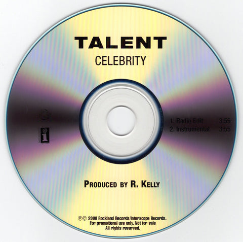 Talent - Celebrity [CD Single]