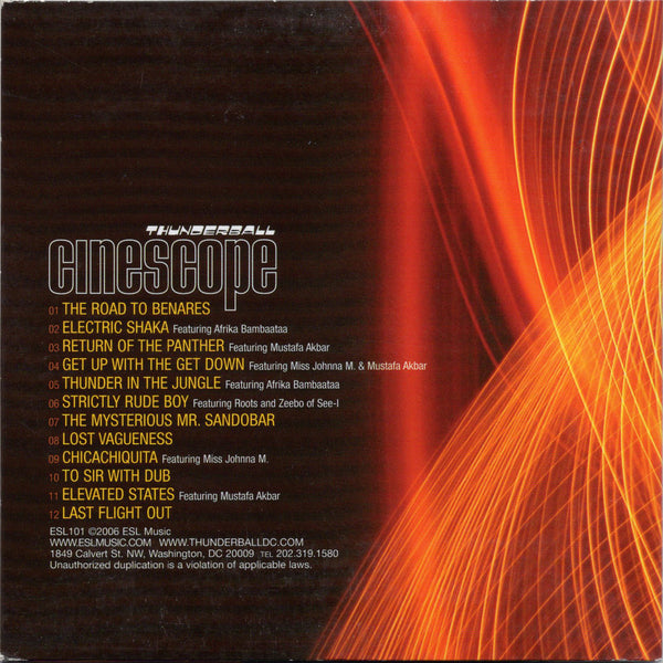 Thunderball - Cinescope [CD Album]
