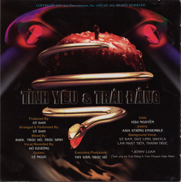 Tinh Yeu & Trai Dang - Thanh Truc, Sy Dan, Shayla, Lam Nhat Tien, Ninh Cat Loan Chau [CD Album]