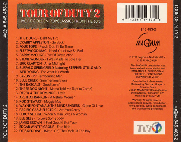 Various Artists - Tour Of Duty 2 [CD Album]