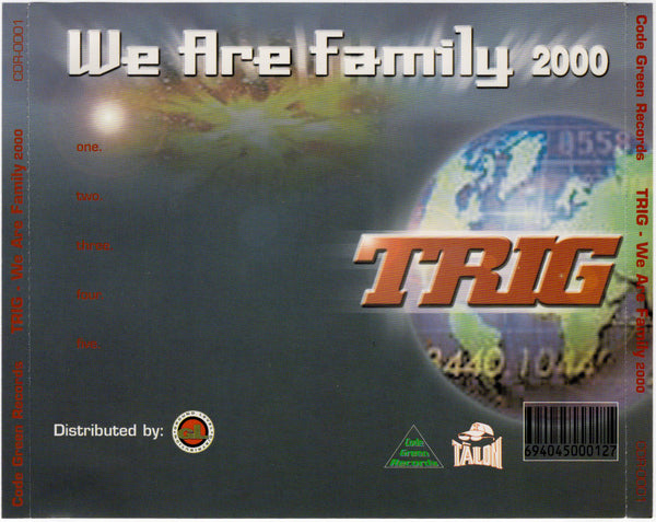 Trig - We Are Family 2000 [CD Single]