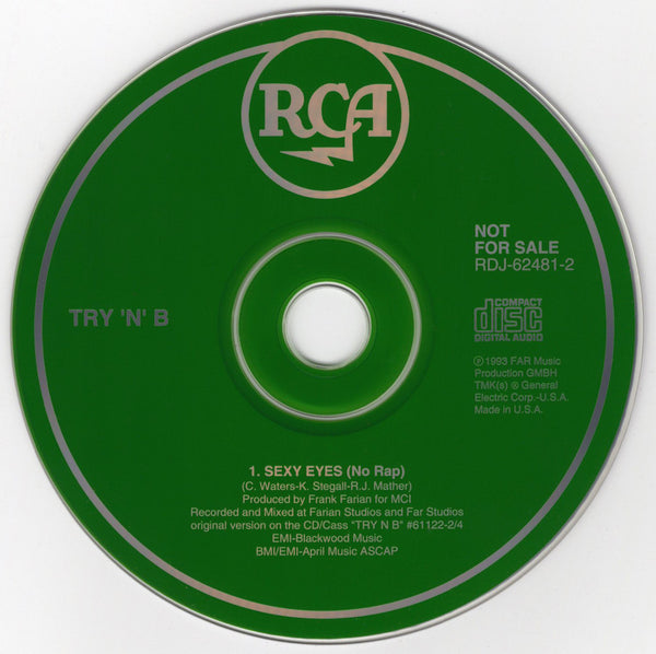 Try 'N' B - Sexy Eyes [CD Single]