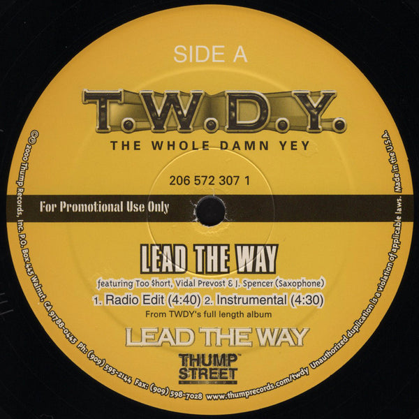 T.W.D.Y. - Lead The Way [12" Single]
