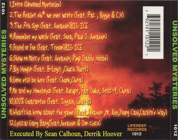 Various Artists - Unsolved Mysteries [CD Album]