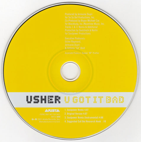 Usher - U Got It Bad (Soulpower Remix) [CD Single]