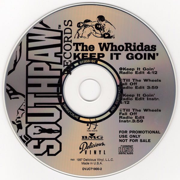 The WhoRidas - Keep it Goin' [CD Single]