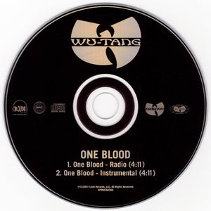 Wu-Tang Clan - One Blood [CD Single]