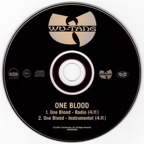 Wu-Tang Clan - One Blood [CD Single]