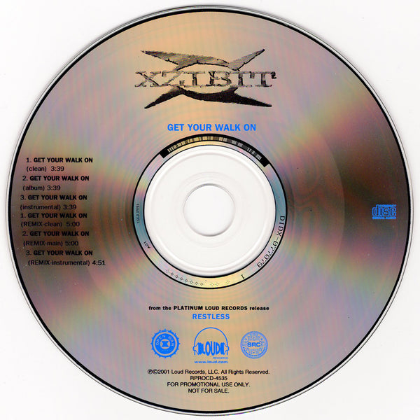 Xzibit - Get Your Walk On [CD Single]