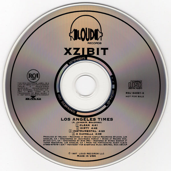 Xzibit - Los Angeles Times [CD Single]