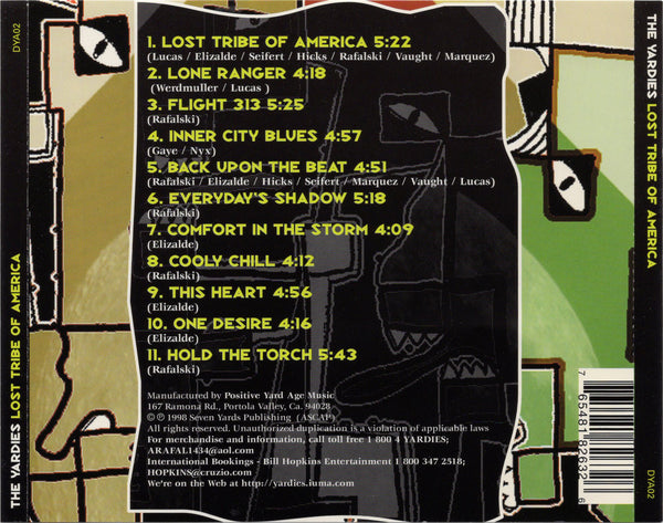 The Yardies - Lost Tribe Of America [CD Album]