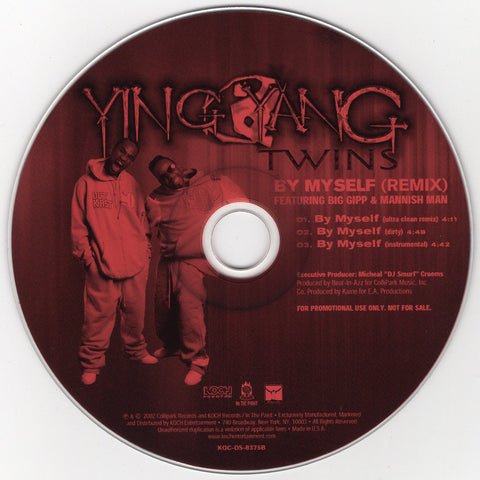 Ying Yang Twins - By Myself Remix [CD Single]