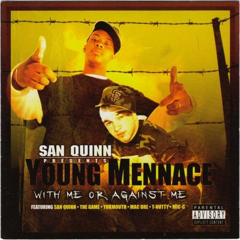 Young Mennace - Wit Me Or Against Me [CD Album]