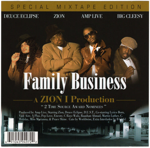 Zion I - Family Business [CD Mixtape]