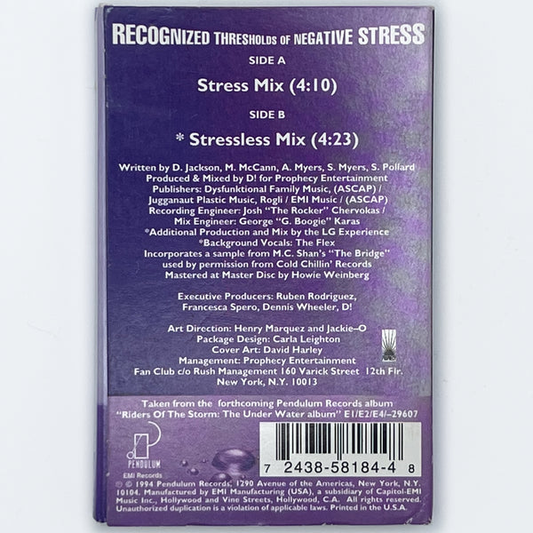 Boogiemonsters - Recognized Thresholds Of Negative Stress [Cassette Single]