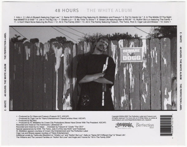 E-White - 48 Hours: The White Album [CD Album]