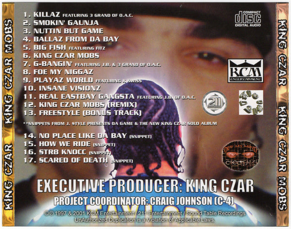 King Czar - King Czar Mobs [CD Album]