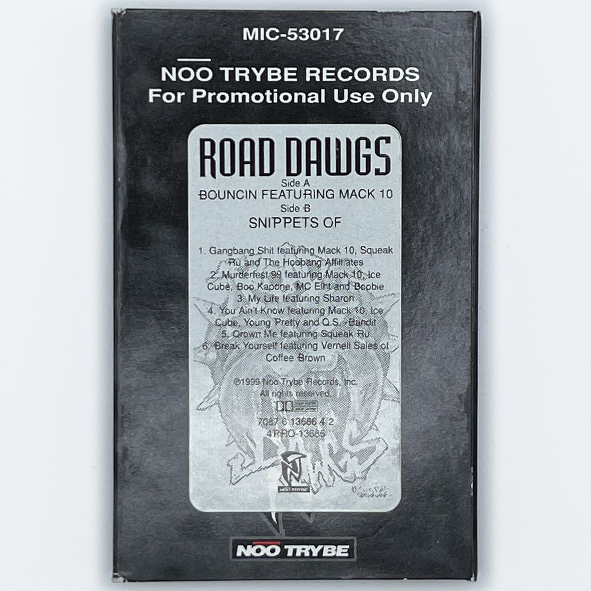 Road Dawgs - Bouncin Sampler [Cassette Promo]