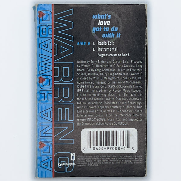 Warren G - What's Love Got To Do With It [Cassette Single]